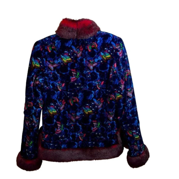Vivienne Tam velour fur jacket size 1 - Picture 2 of 8